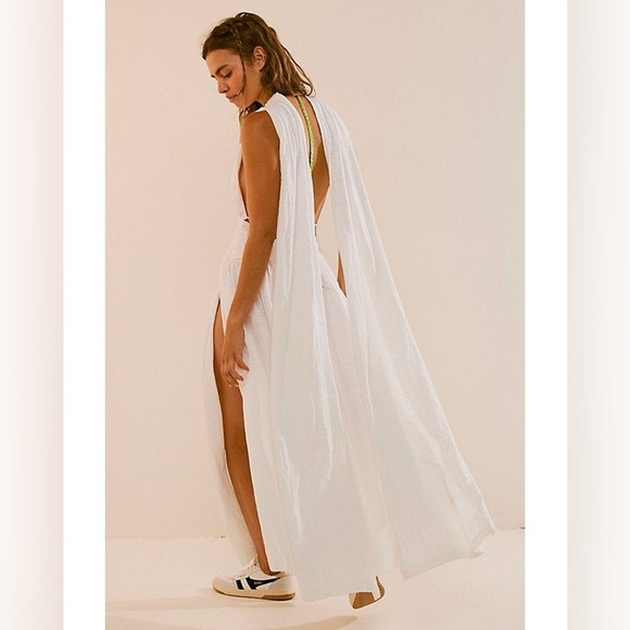 FREE PEOPLE Selena White Maxi Dress XS - Picture 3 of 8